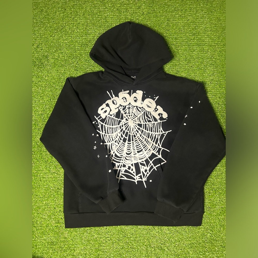 OG Black Sp5der hoodie
